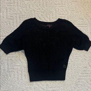 Mesh sparkle takeout top y2k 90s grunge goth punk alternative Medium